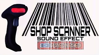 Shop Scanner Sound Effect  Checkout Scanner Sounds  Grocery Scan Beep Sound Sample [upl. by Anirtal]