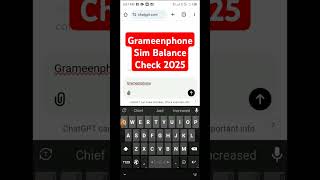 quotGrameenphone Sim Balance Check 2025quot music animation It Tech Unlimited beats soundlovesme Gp [upl. by Ahsimed]