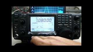 ICOM IC746 ALIGNMENT and TESTS  ALPHA TELECOM [upl. by Inaboy]