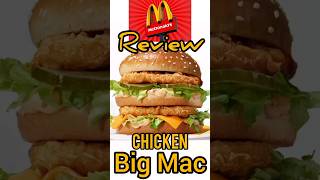 Finally McDonalds Chicken Big Mac Review 🐔🍔 pmgk review shortsfeed [upl. by Uball801]