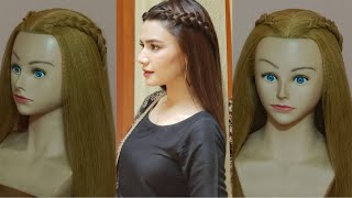 Dutch Braid open Hairstyle ll Dutch Braid Hairstyle ll Dutch Braid [upl. by Parfitt]