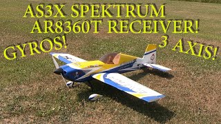 3D HOBBY SHOP EXTRA 330SC with AS3XSpektrum AR8360T Receiver [upl. by Narba26]