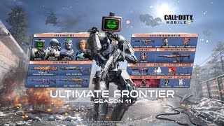 Call of Duty® Mobile  Season 11 Ultimate Frontier  Battle Pass Trailer [upl. by Dielu629]