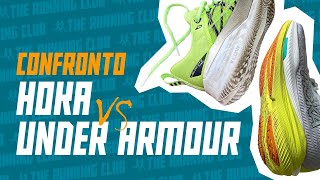 Under Armour Velociti Pro vs Hoka Mach X 2 il confronto [upl. by Eneladgam217]