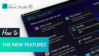 Ashampoo Music Studio 10  The new features [upl. by Kroy]