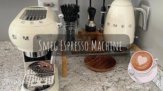 Smeg Espresso Machine in Cream [upl. by Sully]