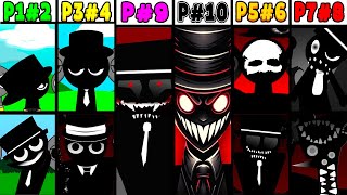 All Phases in Incredibox Sprunki Phase 2 VS Phase 3 VS Phase 4 VS Phase 5 VS Phase 6 VS Phase 710 [upl. by Pfosi]