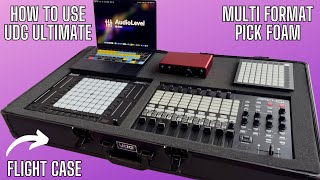 UDG Ultimate Multi Format Pick Foam Case HOW TO USE [upl. by Dnalro910]