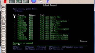 AS400 Tutorials  Command Line [upl. by Finzer594]