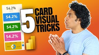 5 Power BI Card Tricks not many know  Use them to improve your reports [upl. by Dara]