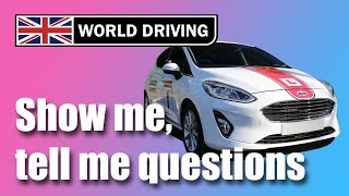 Show Me Tell Me Questions 2024 Driving Test Questions And Answers [upl. by Aikyt]