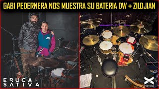 ENTREVISTA A GABRIEL PEDERNERA DE ERUCA SATIVA 🥁 NOS CUENTA TODO SOBRE EL SET QUE USA EN VIVO 🔥 [upl. by Tichonn]