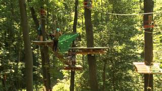 Hochseilpark und Kletterpark in Straubing Niederbayern [upl. by Gorski]