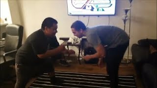 Mexican Andy Wrestles Mizkif and Pops a Pimple [upl. by Aedni]