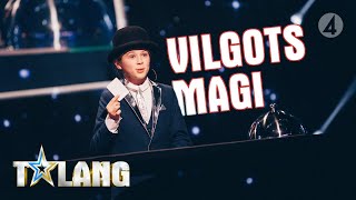 Vilgot framför supercoolt magitrick i Talang 2019  Talang TV4 [upl. by Stambaugh]