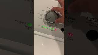 Diagnostic mode  WTW4855HW1  Whitpbol Washer  19363302138 Houston TX USA [upl. by Aelaza]