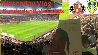 Matchday Vlog Last minute limbs as Sunderland salvage a point against Leeds [upl. by Ekim]