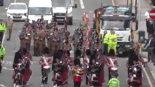 The Crags of Tumbledown Mountain  1st Battalion Scots Guards Glasgow 2013 [upl. by Mitzie]