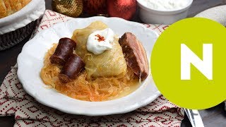 Töltött káposzta karácsonyra recept  Nosalty [upl. by Esimaj458]