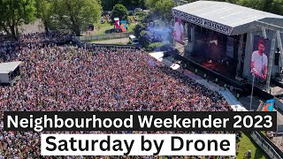 Warrington Neighbourhood Weekender 2023 drone Saturday NBHDWKND23 NBHDWEEKENDER [upl. by Sexton502]