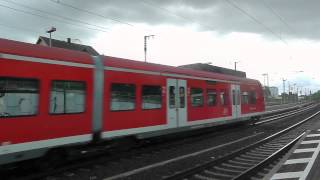 Eine BR 424 ET 424 der S Bahn Hannover die S Bahn kamm aus Essen und fuhr nach Hannover [upl. by Gottuard]