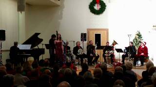 Giannini Brass performs White Christmas at Old Salem Dec 2009 [upl. by Aldon]