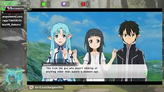 Chill stream  SAO Lost Song 1 lurk clip [upl. by Glendon84]