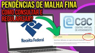 COMO CONSULTAR PENDÊNCIA DE MALHA FISCAL NA RECEITA FEDERAL [upl. by Niassuh]