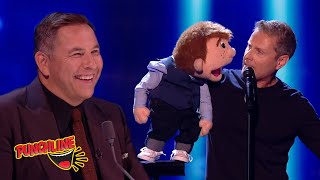 Paul Zerdins HILARIOUS Ventriloquist Act On Britains Got Talent The Champs [upl. by Amocat710]