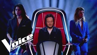 Benjamin Biolay  La superbe  Victoire Solveig et Aprile  The Voice 2024  Battles [upl. by Harrus]