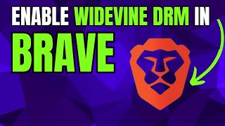 How To Enable Widevine DRM In Brave Browser 2024 [upl. by Oiracam438]