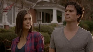 The Vampire Diaries 8x16 End Damon and Elena Human Together HD [upl. by Renick]