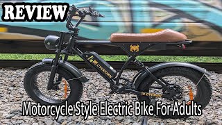 CYCROWN CycRun Electric Bike for Adults Review [upl. by Nauqyt972]