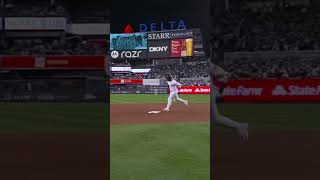 Gleyber Torres 3Run Shot Makes it 10 for the Yankees worldseries gleybertorres yankees [upl. by Tadich]