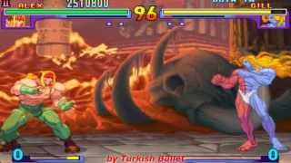 Street Fighter III New Generation Arcade  Longplay  Alex  Hard Difficulty [upl. by Ayotac245]