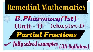 Partial FractionsProper fractions amp Improper fractions Solved Examples [upl. by Edelson]