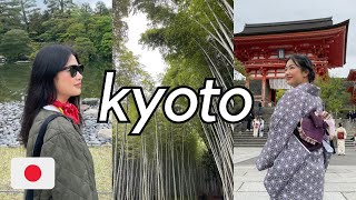 🇯🇵 KYOTO TRAVEL GUIDE 2023  4 days in kyoto  exploring eating shopping in kyoto  day trips [upl. by Igiul231]