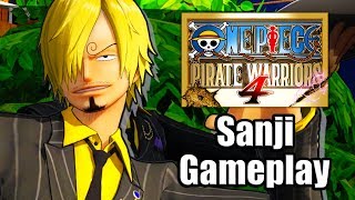 One Piece Pirate Warriors 4 2020  Sanji Gameplay PS4 Pro [upl. by Ahsinat]