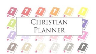 June Template Reveal Christian Planner Template Kit [upl. by Marieann]