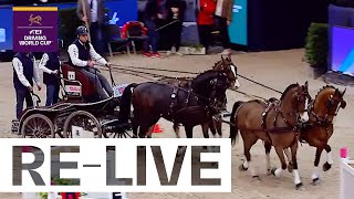 RELIVE  Competition 2  FEI Driving World Cup™ 20232024 Leipzig [upl. by Nilek]