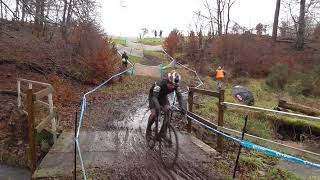 Scottish cyclocross league 2023 Brechin V40J Men [upl. by Ardnuhsed]