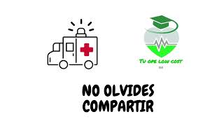 TIPOS DE AMBULANCIA TEMARIO OPOSICIONES SAS CELADOR CONDUCTOR [upl. by Lalittah]