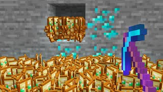 Minecraft But Item Drops Are Random And Multiplied [upl. by Onej478]