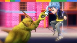 Supercop Vs Alien Monster  Super Detectives  EP02  Action Cartoon Movies For Kids  ENGSUB [upl. by Aicatsal]