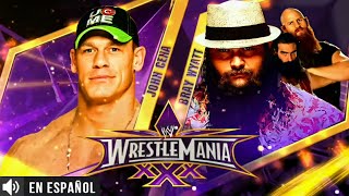 John Cena vs Bryan Wyatt  Promo en español Latino  Wrestlemania 30 [upl. by Nylarad]