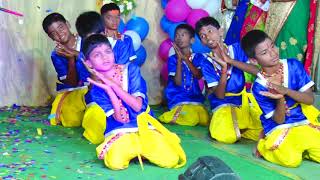 bhadrashaila Raja Mandira Song performance  Akshara schools Annual Day 2019 [upl. by Anima559]