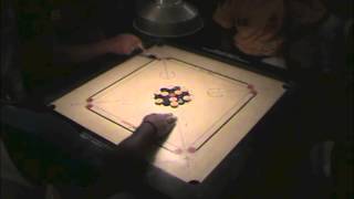 Carrom WC 2012 Mens Singles Finals 5 of 6 [upl. by Atneuqal952]