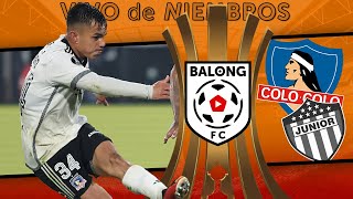 Colo Colo 10 Junior  Análisis balongfc EN VIVO [upl. by Noyar521]