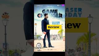 Game Changer Teaser Review  gamechanger ramcharan dilraju ytshorts shorts trendingshorts [upl. by Wahkuna605]