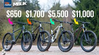 650 Vs 11000 Mountain Bikes [upl. by Yelssew135]